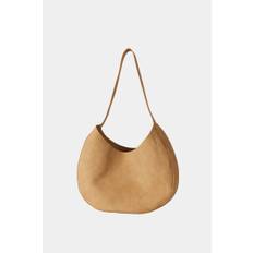 HAND BAG SHOPPER - YARDLY BAG SAND FAUX SUEDE - ONE-SIZE