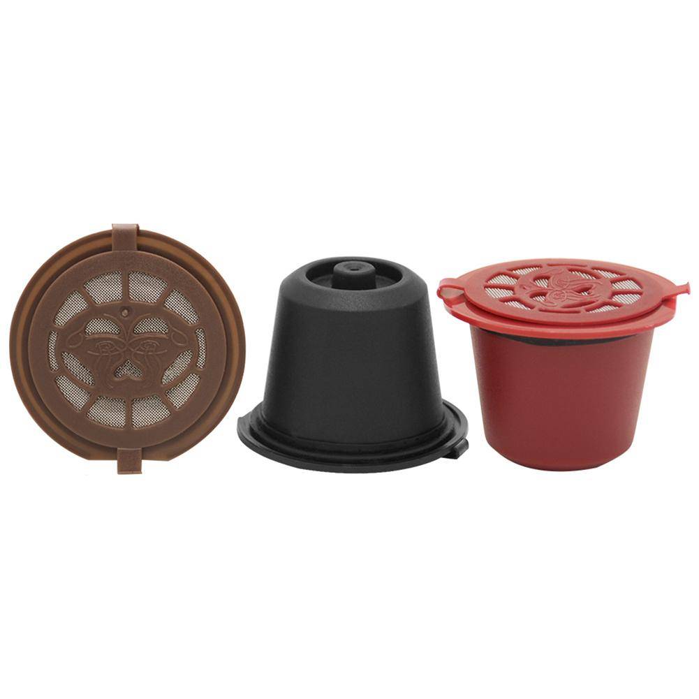 Återanvändbara påfyllningsbara kapslar för nescafe capsula dolce gusto maskiner tillverkare nespresso kaffekapsel pod cup cafeteira - 38 x 38mm 04