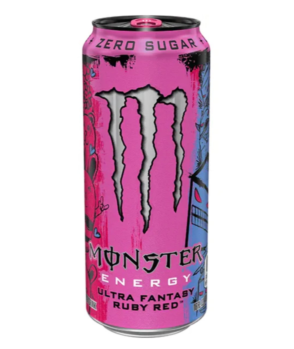 Monster Energy Ultra - Fantasy Ruby Red.