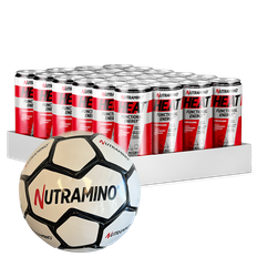 Fodbold + 24 x Nutramino HEAT x Daniel Agger Foundation, 330 ml