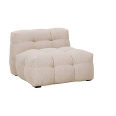 Sleepo - Billie Loungestol Beige Bouclé 89cm