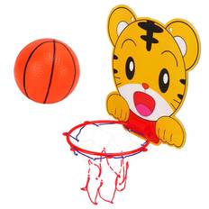 Hanging Basketball Hoop Mini Plastic with Basketball Net Ball for Indoor Outdoor Toy Sports Game