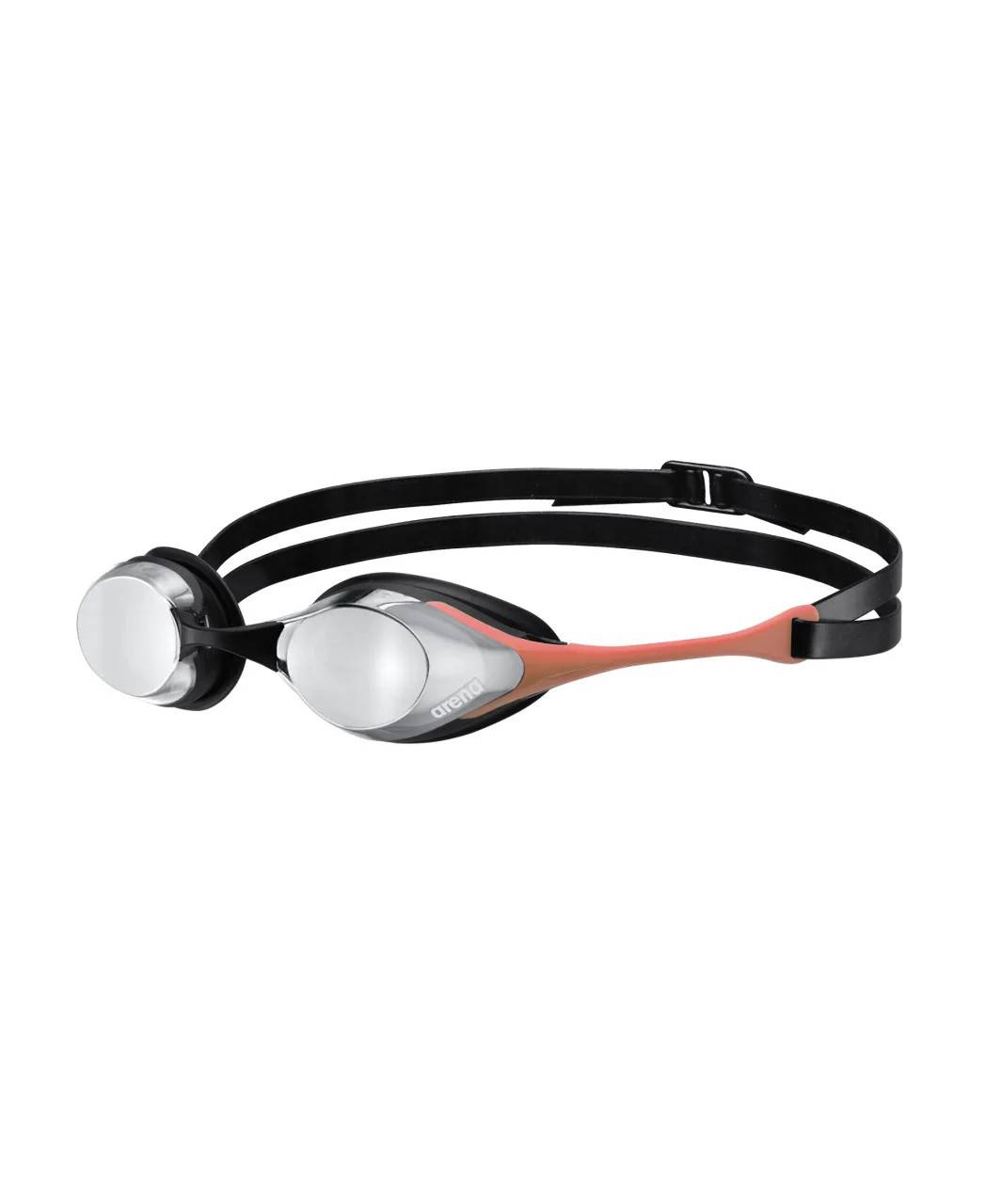 Arena Cobra Swipe Mirror (Silver/Coral)