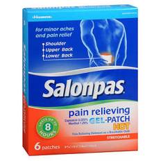 Salonpas, Salonpas Pain Relieving Gel-Patch Hot, 6 each