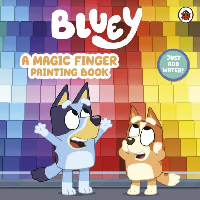 Bluey: A Magic Finger Painting Book (Bog, Board book, Engelsk)