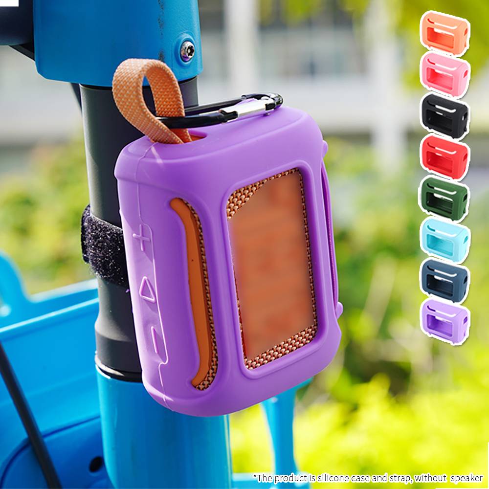 Bicycle Speaker Protection Bracket for JBL GO5 Silicone Case Strap Bracket Portable GO 5 Smart Speaker Shell Outdoor Carry Case