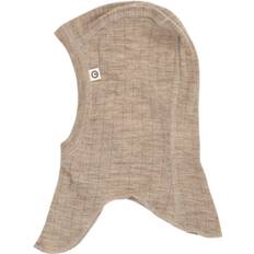 Müsli by Green Cotton Woolly rib Balaclava Stl. 44/50 unisex - Håraccessoarer Från Magasin - Balsam Melange (44/50)
