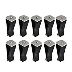 Sky City 2021 Nya 10pcs Auto Luftkonditionering Biluttag Parfymklipp Vent Clip Auto Tillbehör (Color Name : Black)