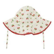 Flöss Solhatt - Sofia - Soft White Berry - Flöss - 3-5 år (98-110) - Solhatt