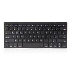 iPad / tablet /PC - Slim Trådløs bluetooth tastatur med DANSK layout - Sort
