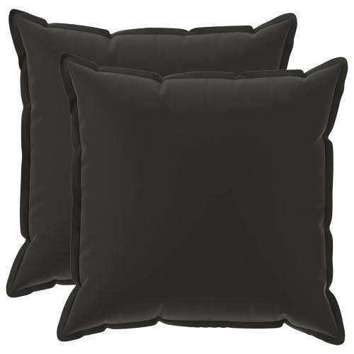 Kuddöverdrag 2 st HOUTEN Flerfärgsdesign 65 x 65 cm Polyester