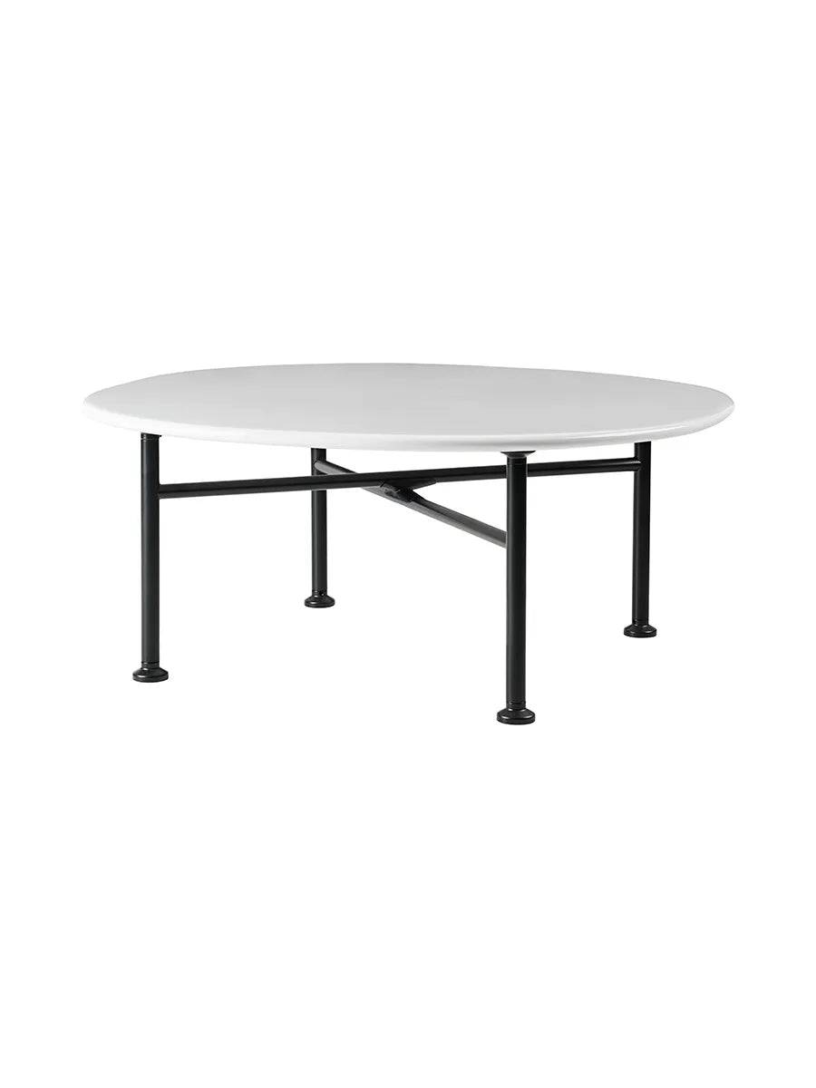 Carmel Coffee Table, clam white i 75 x 75 cm fra Gubi - Jacobsen Plus