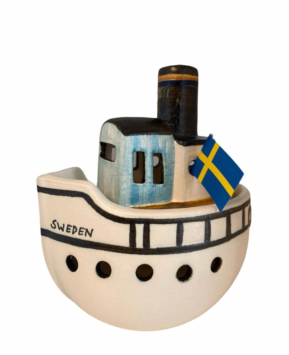 Gustavsberg - Skärgårdsbåt / Färja Gustavsberg design Lisa Larson