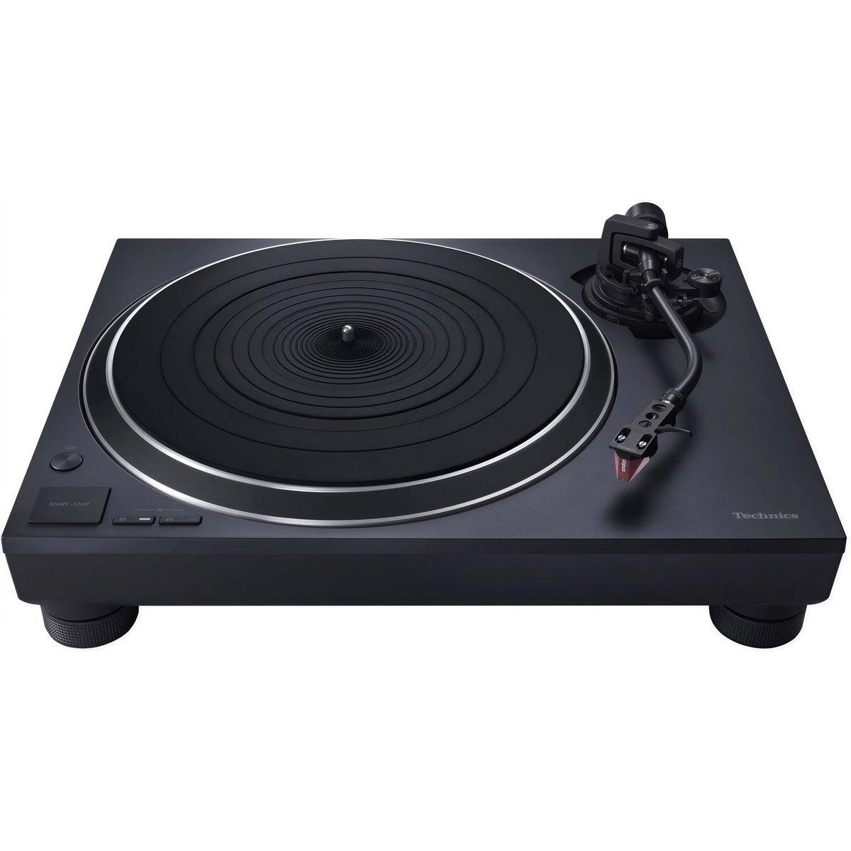 Technics SL-1500CEG-K - Vinylspelare, Halvautomatisk, Inbyggd förförstärkare, MM, Direktdrift, 33 varv, 45 varv, 78 turer, Pickup ingår
