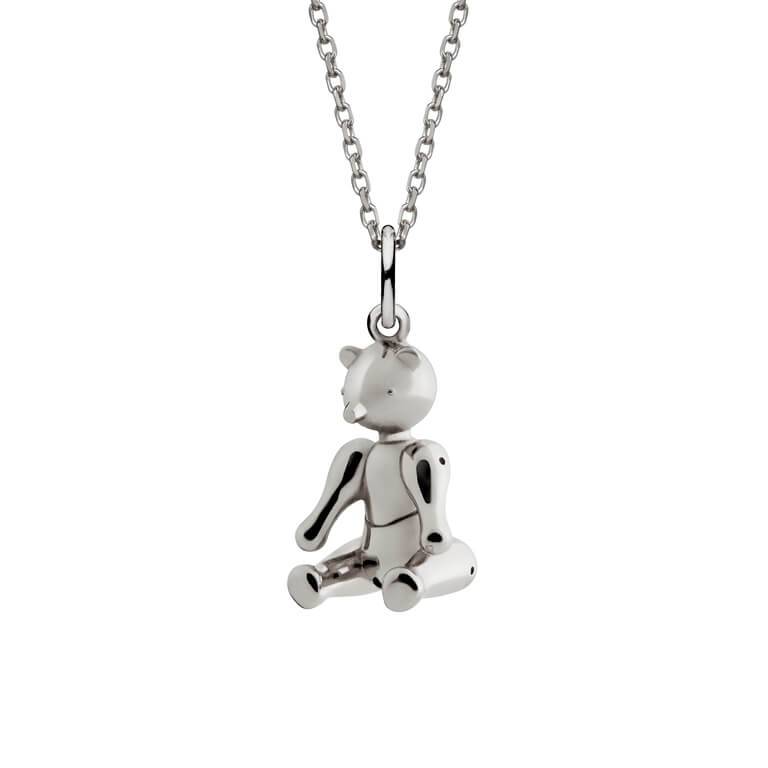 Kay Bojesen Jewelry "Bjørnen" halskæde sølv (45-50 cm)