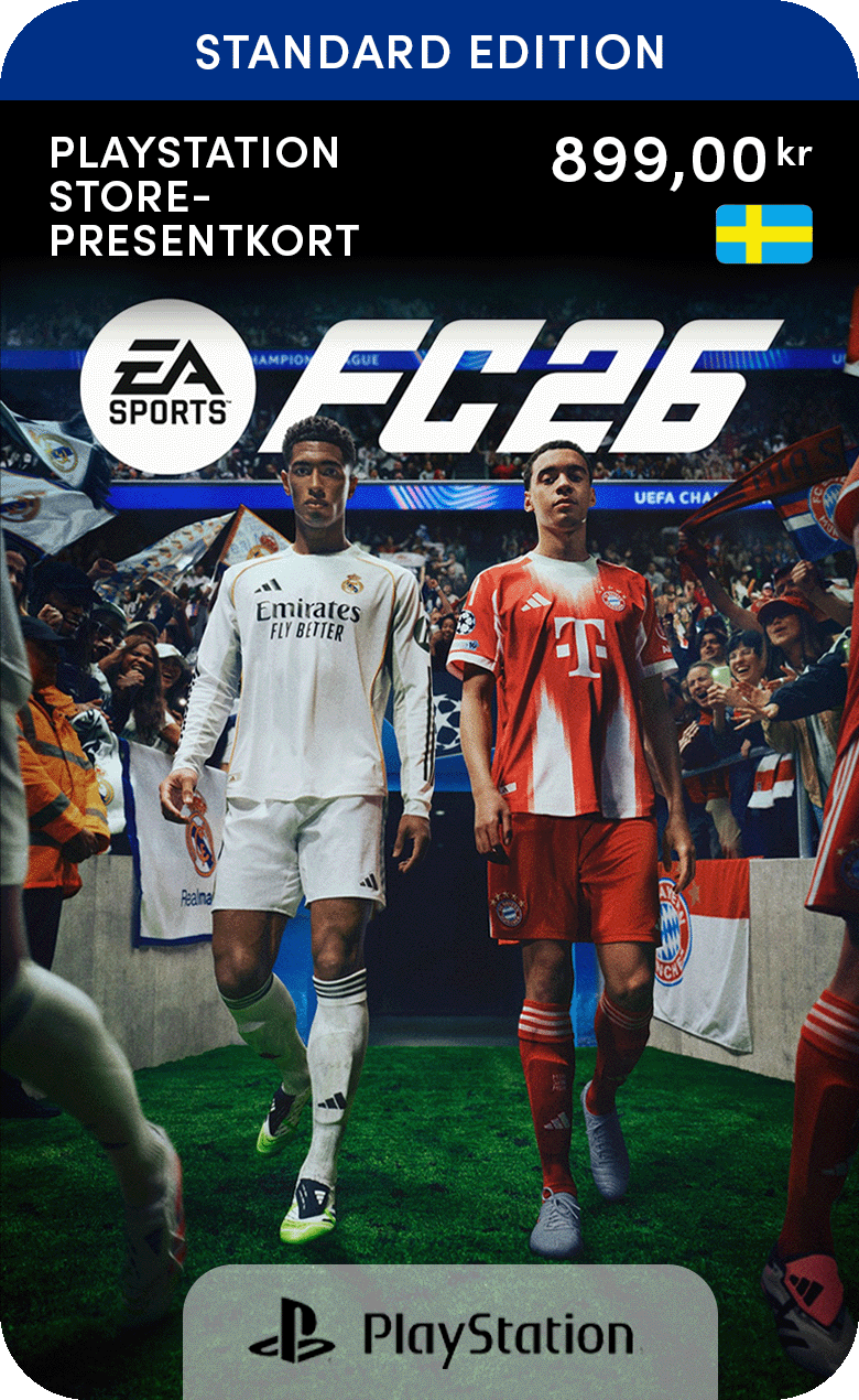 EA SPORTS FC 26 Standard Edition - PlayStation-presentkort | Presentkort PlayStation | PlayStation Store