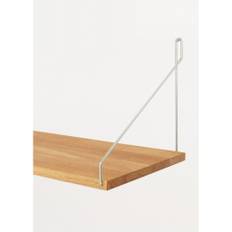 FRAMA - Oak Shelf - 80 cm - Hylde - Eg/Steel - D:200/L:800 mm