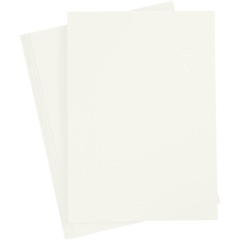Slät Cardstock - A4 - Elfenben - 20st - 180g