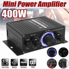 Ak380/ak370/ak170 800w effektförstärkare ljud karaoke hemmabioförstärkare 2 kanals bluetooth klass d förstärkare usb sd aux