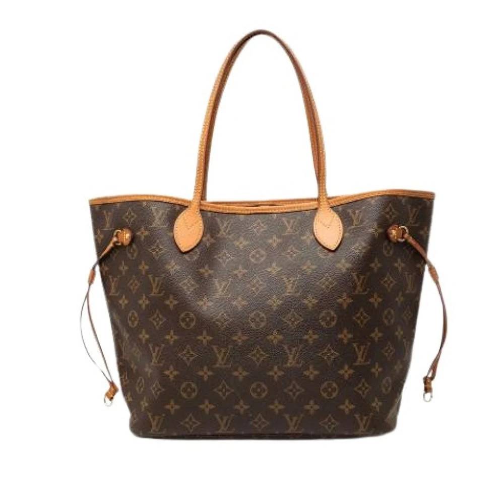 Louis Vuitton Vintage Pre-owned Neverfull MM - Vintage - Dame - Brun - ONE SIZE - Læder