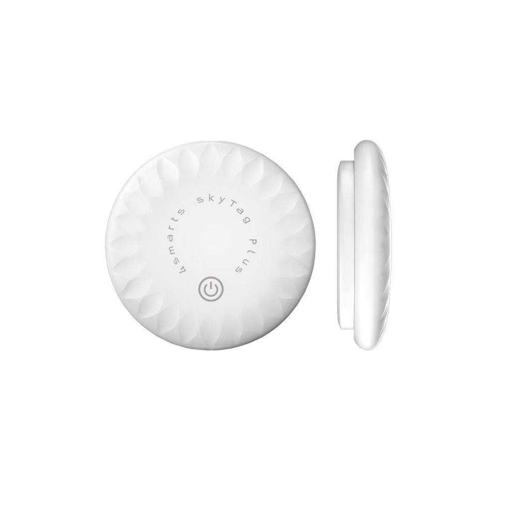 4Smarts Location Finder SkyTag Plus Smart Tag Bluetooth tracker, 2-pack - Vit