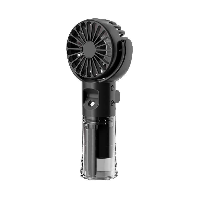 Portable Handheld Spray Fan 4 Speed Water Spray Mist Fan - F4 Spray Fan Black / Hand held Spray Fan