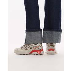 Salomon - Xt-Pathway 2 - Grå og røde sneakers - 44