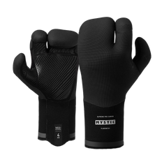 Mystic - Supreme Glove 4mm Lobster Precurved - 2025 - Black - XL / Black