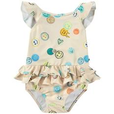 Molo Badedragt - UV50+ - Nalani - Sand Smile - Molo - 3-4 år (98-104) - Badetøj