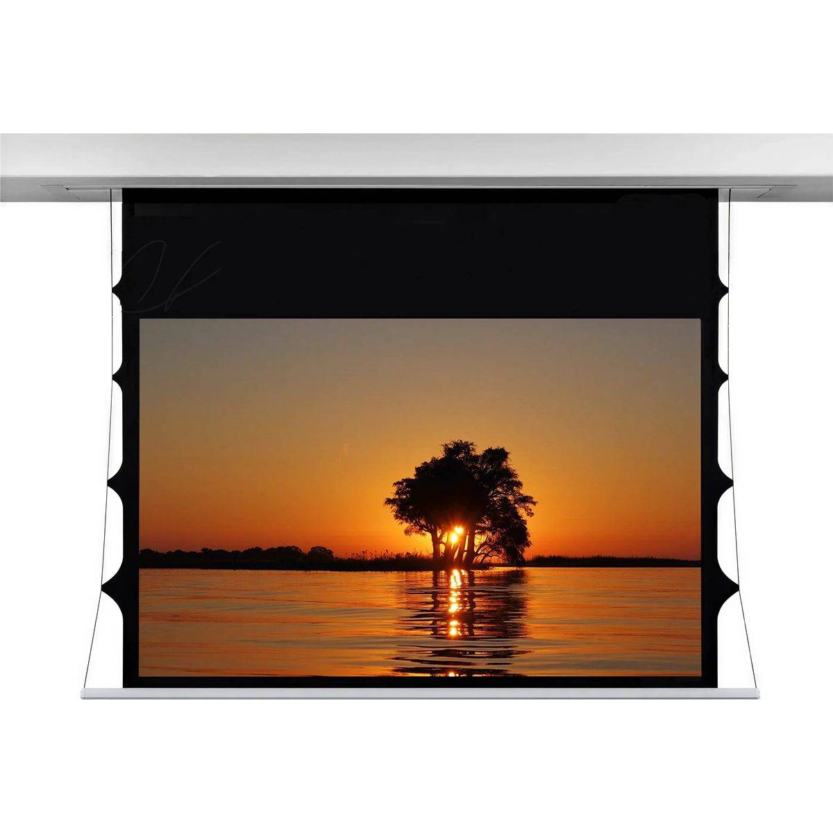 Screen'up Inceiling T 80425HV (244 cm) - Motoriserad projektorduk, Dukvinst 1.0, Spänd duk