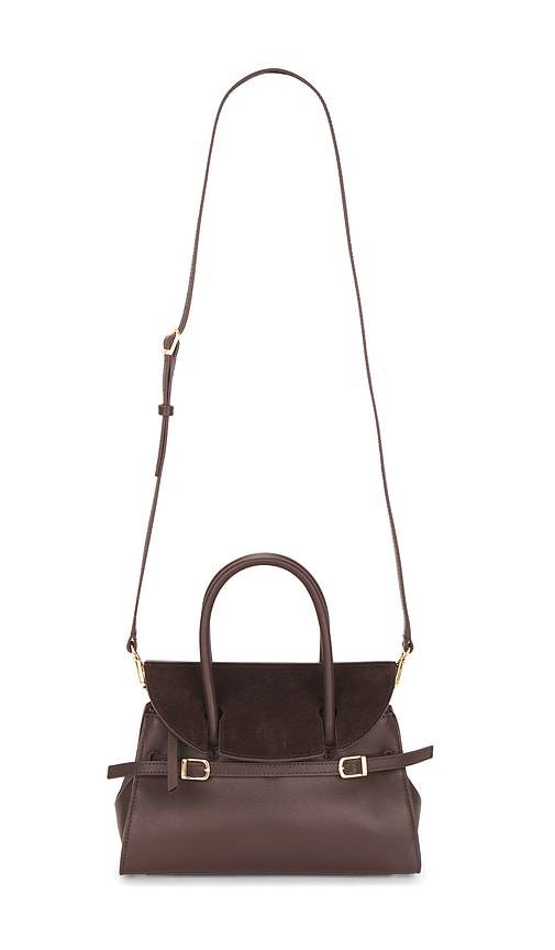 SIMKHAI KLEINE TASCHE MIT HENKEL RIVER in Brown.