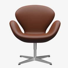 Fritz Hansen 3320 Svanen Aura Læder
