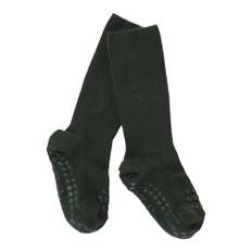 Skridsikre Strømper Bambus - Forest Green - 1-2y (size 20-22)