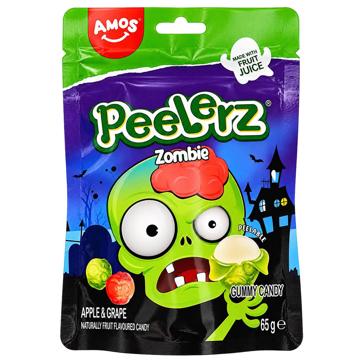 Peelerz Gelégodis Zombie Äpple/Druva (65 g)