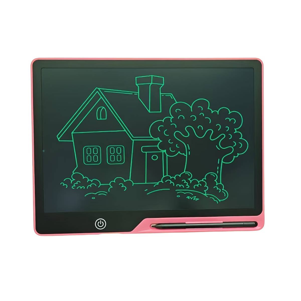 Usb Rechargeable 16-inch Lcd Tablet, Monochrome Screen, Computer Charging Graffiti Writing Drawing Board Screen, Birthday, Christmas, Halloween Gift