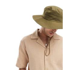 ASOS DESIGN – Khakigrön safarihatt-Grön/a