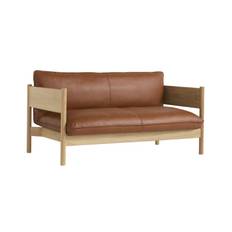 HAY Arbour Club Sofa, Solid Oak, Polster Nevada NV2488S