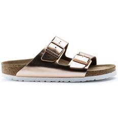 Arizona natural leather soft footbed metallic copper