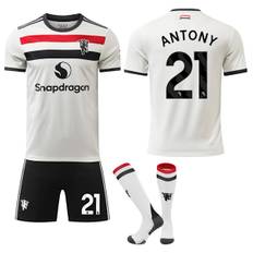 2024-2025 Manchester United Udebane Børne Voksen Fodboldtrøje Nr. 21 ANTONY