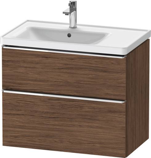 Duravit D-Neo underskab, 78,4x45,2 cm, mørk valnød/krom