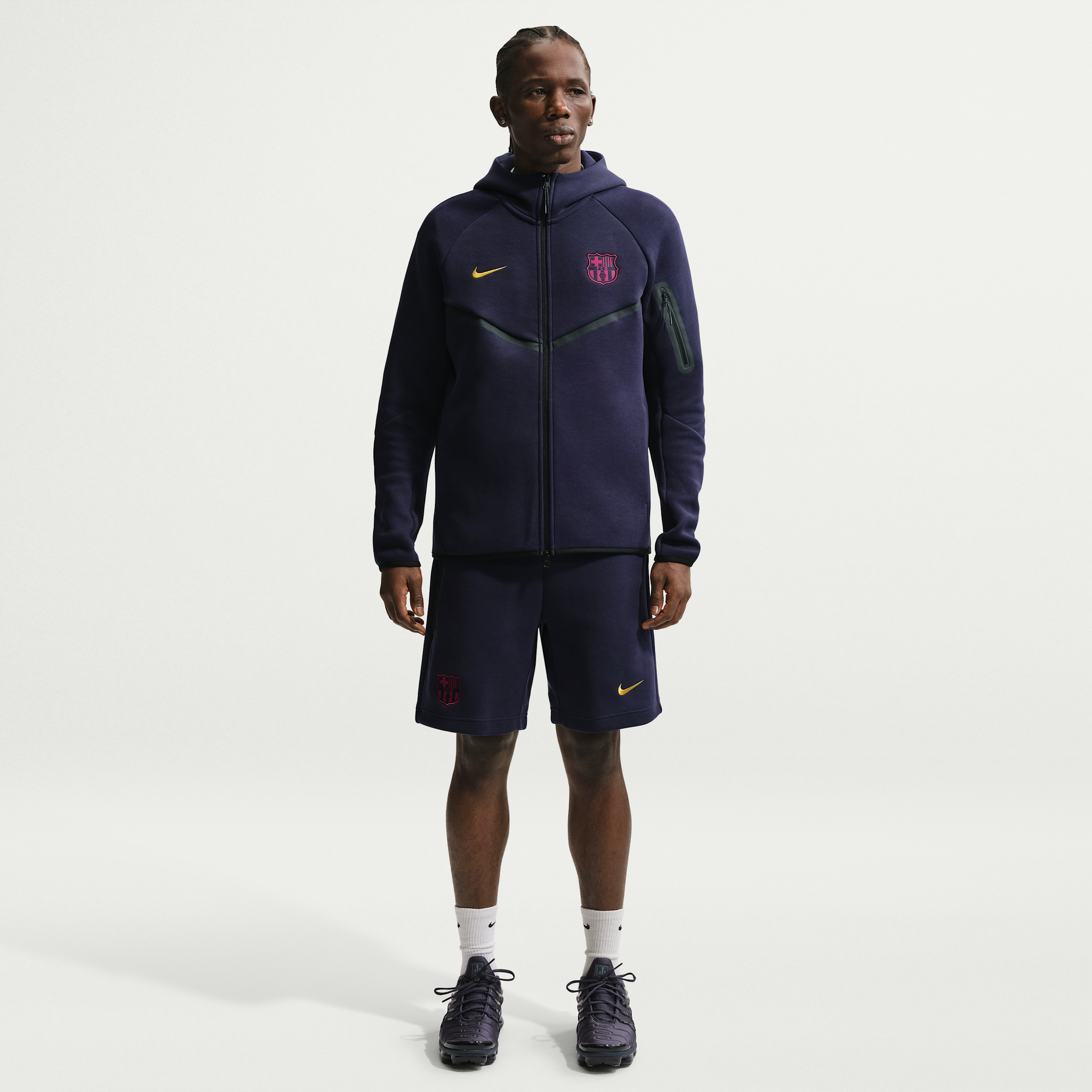 FC Barcelona Tech Fleece - Blå - M