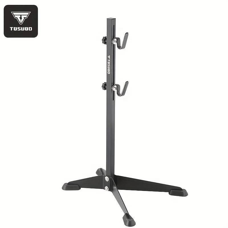 Tosuod Bicycle Parking Stand, Adjustable Bike Floor Stand For Repair And Maintenance