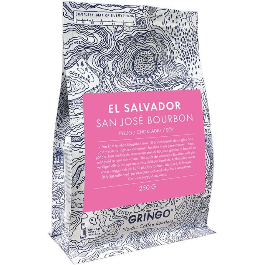 Gringo Nordic El Salvador San José Bourbon 250 g kahvipavut