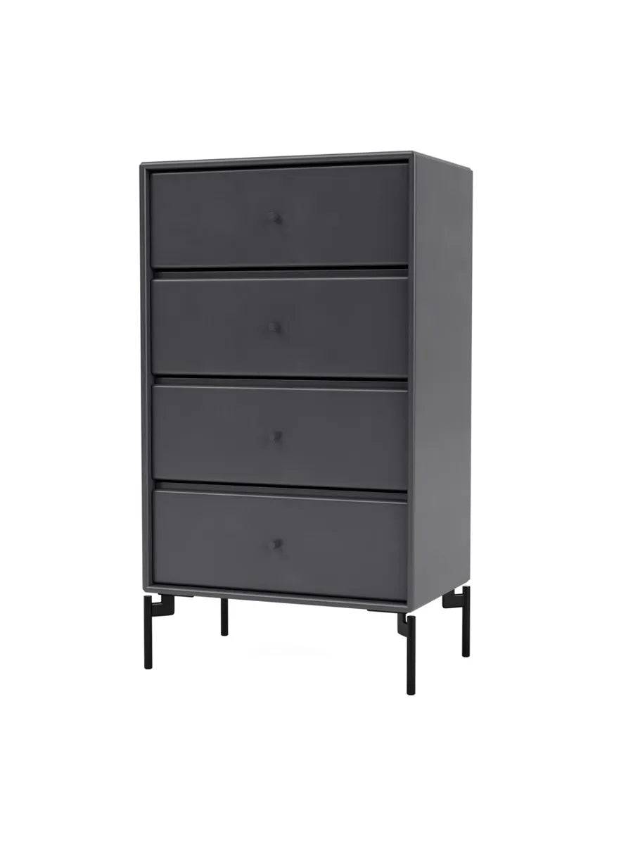 1143 skuffemodul inkl. ben fra Montana Coal / Black / 38 cm - Jacobsen Plus