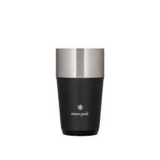 Snow Peak - Vacuum Beer Tumbler 16Oz/470Ml Black - Termokander - Metal/Syntetisk