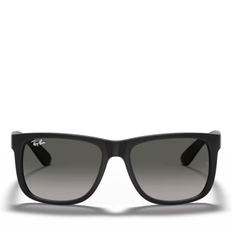 Mens 601/8G Black RB4165 Justin Rubber Sunglasses - 55