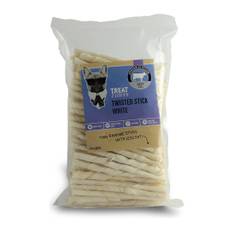 Treateaters Twisted Stick vita 8 mm 500g - Hundtugg - 12 Pack - 500g