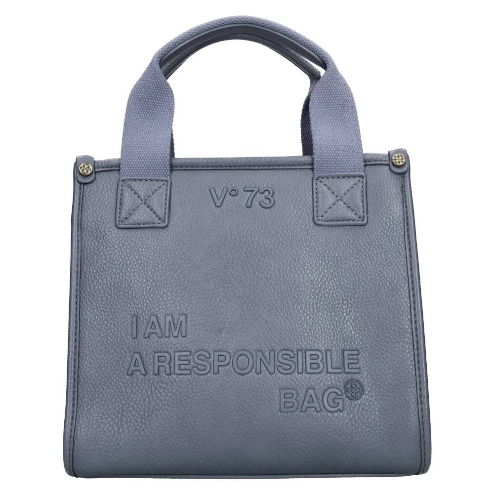 V73 Responsibility Now Taske - Tasker - Dame - Blå - ONE SIZE - Uld