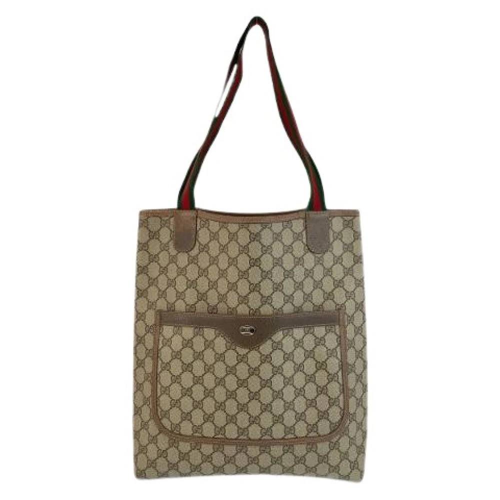 Gucci Vintage - Pre-owned GG Supreme Canvas Tote Bag Vintage - Dam - ONE Size -