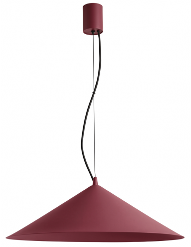 FINT Loftlampe i stål Ø50 cm 7,5W LED - Bordeaux